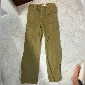 Zara green cargo pants